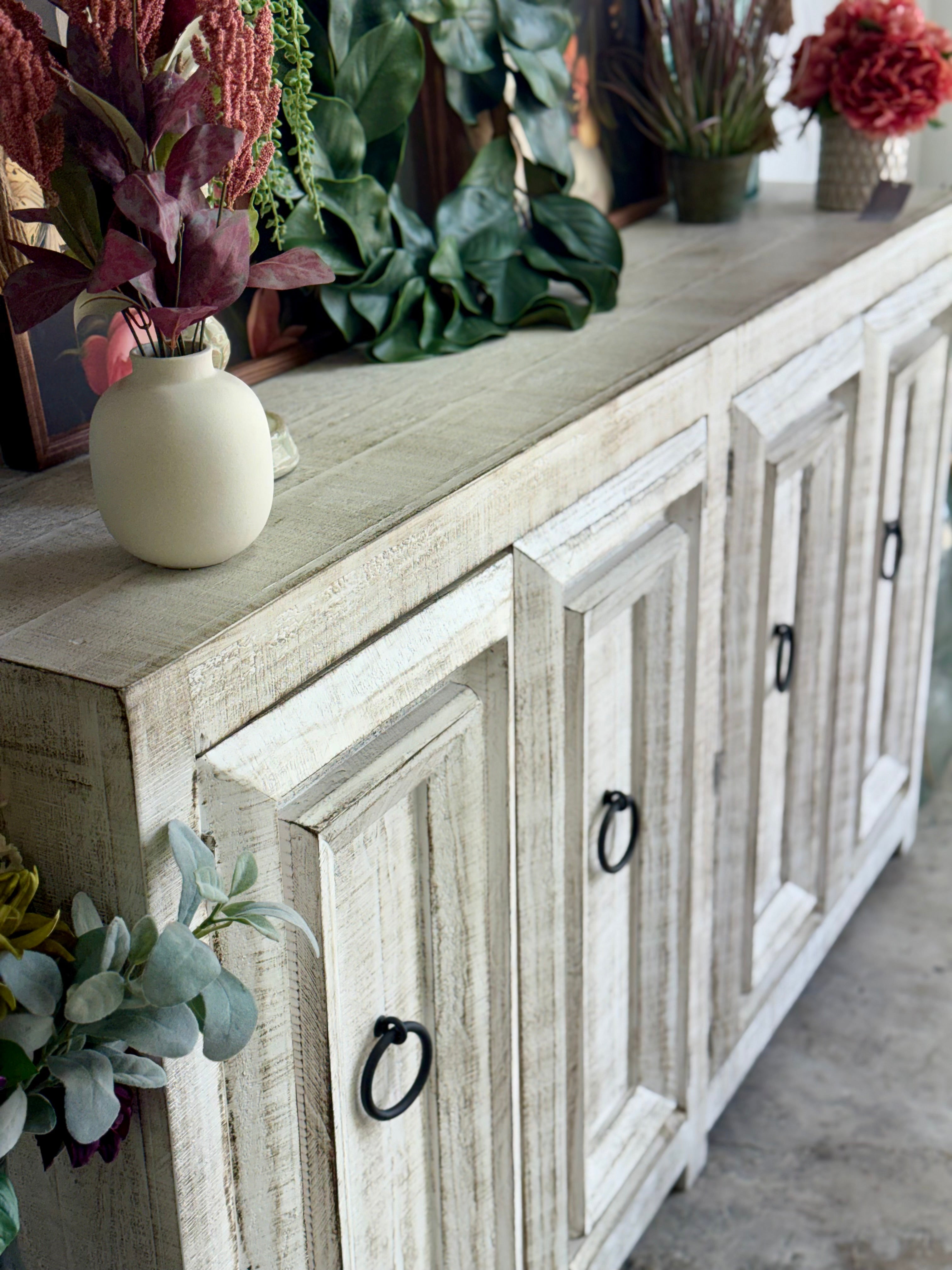 Imperia 4 Door Console-Toasted Wheat