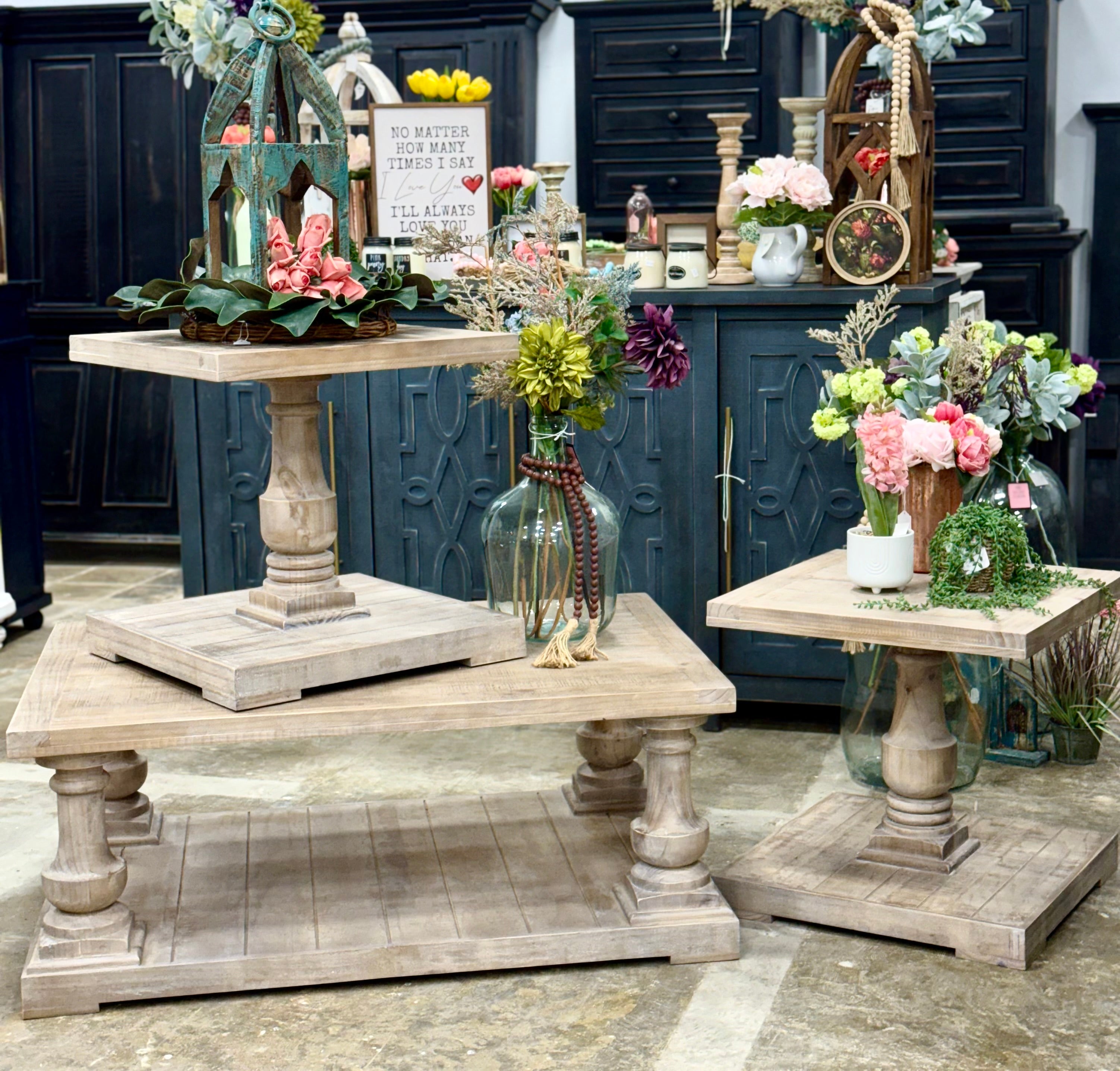 Brooklyn Side Table-Soft Drift