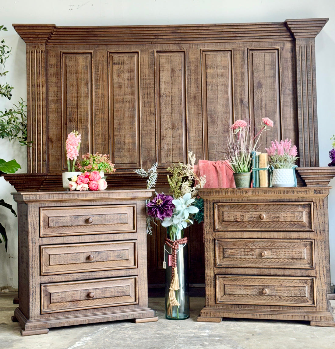 Charlotte 3-Drawer Nightstand-Light Honeywood™