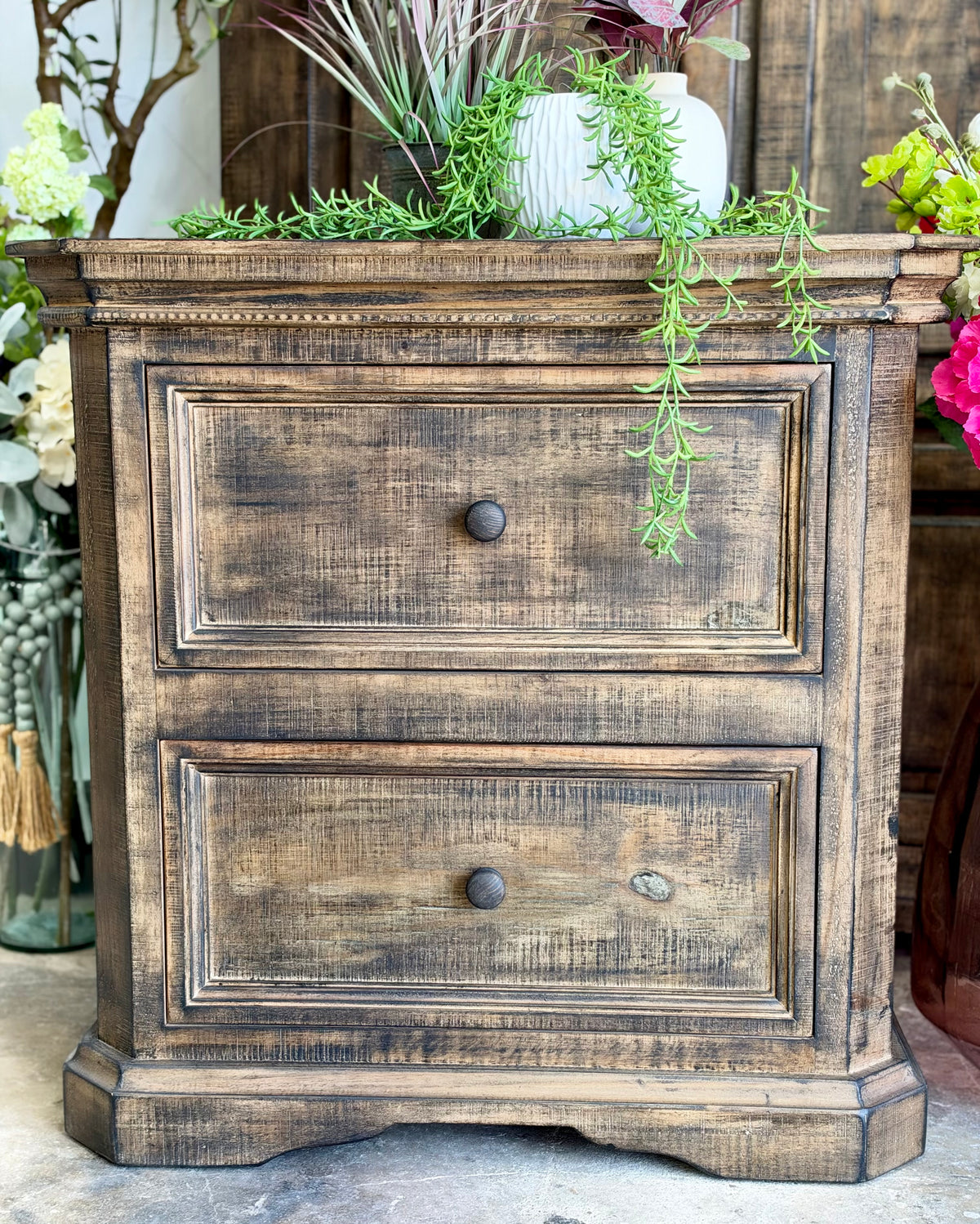 Eden Nightstand-Pecan