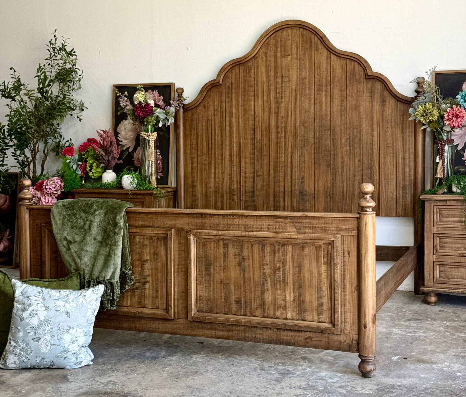 Adele King Bed- Timber™