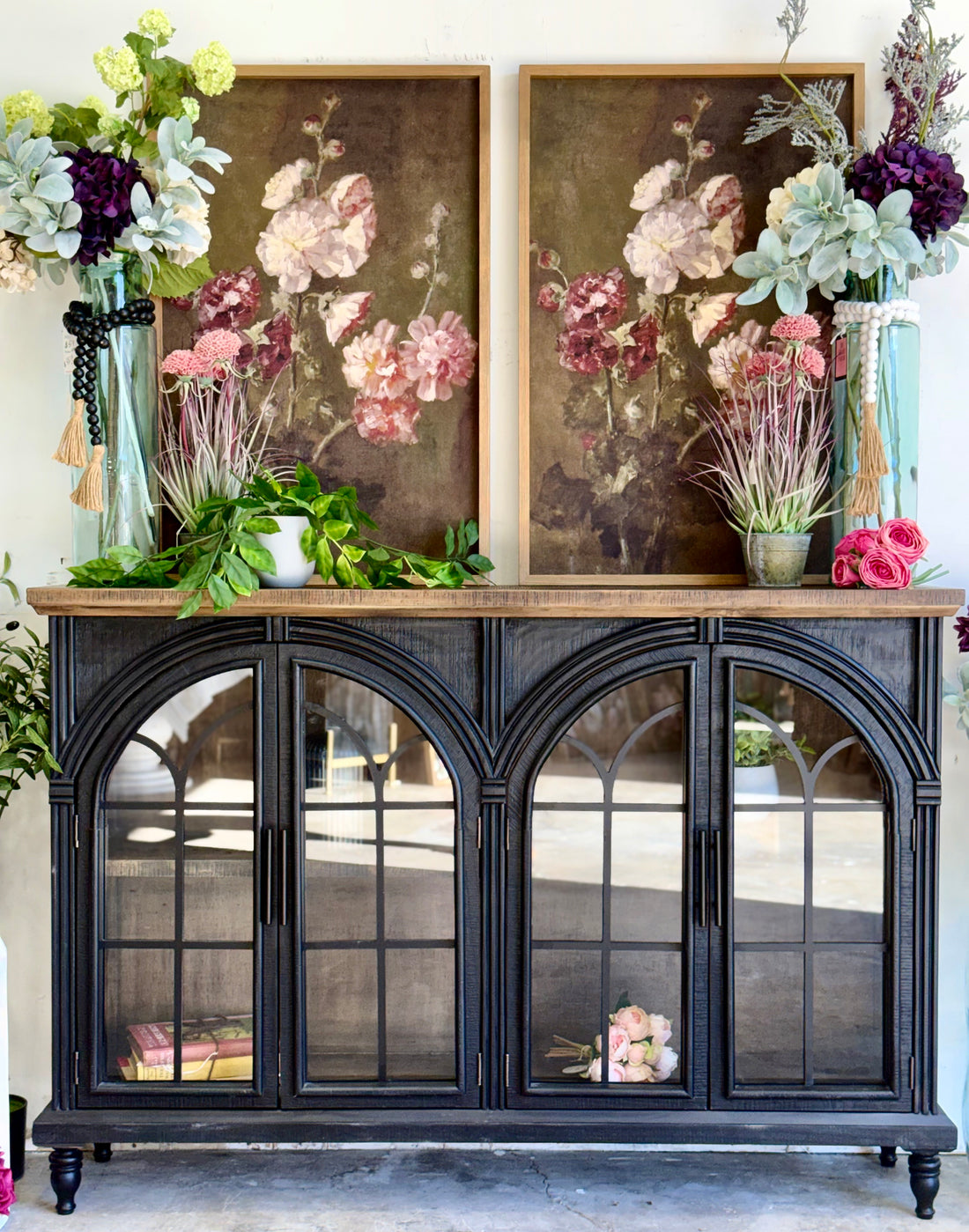 Colette Console-Black/Sparrow