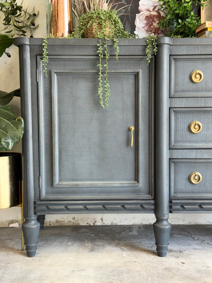 Juliette Console-Blue Haze™/Gold