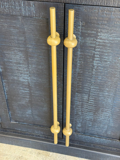 Kylie Console-Deep Blue/Gold