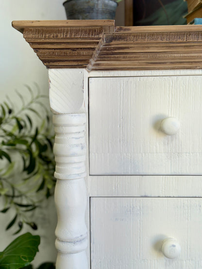 Madison Chest of Drawer-Creamy Linen™/Sandstone