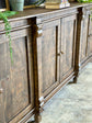 Allison 108" 6 Door Console-Honeywood