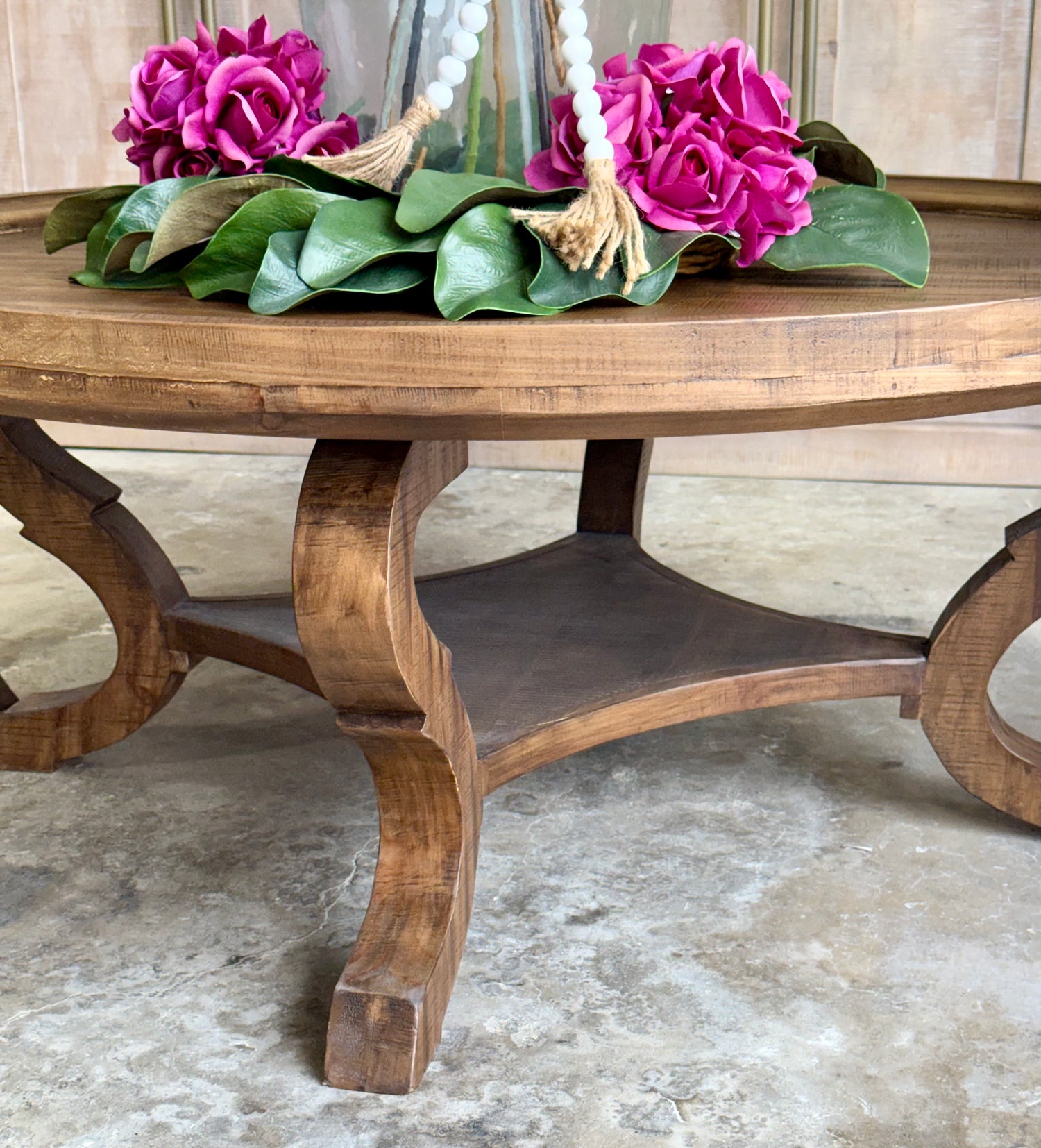 Delaney Round Coffee Table-Timber™