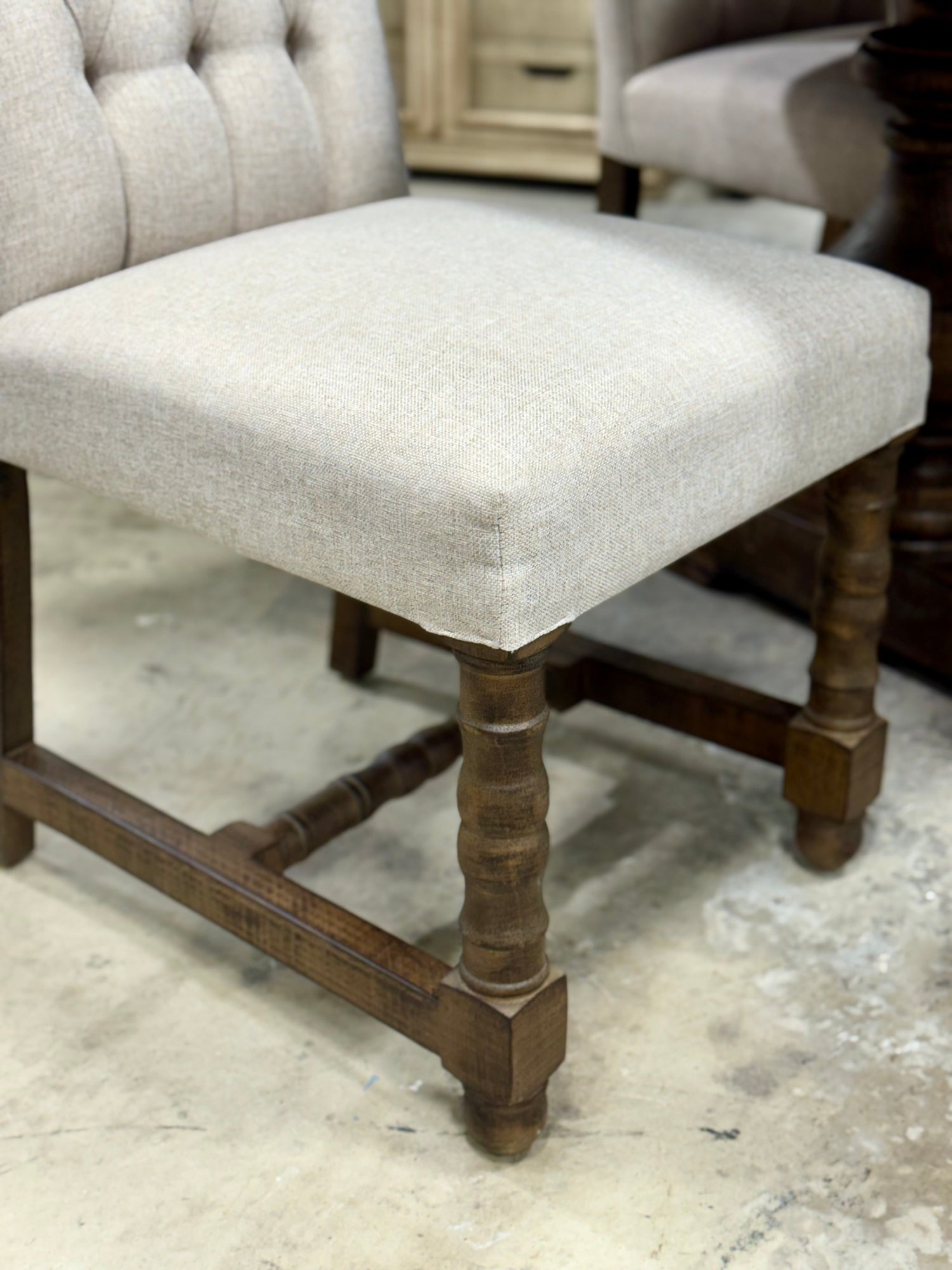 Hannah 7 Foot Dining Table Set With Chairs-Honeywood™