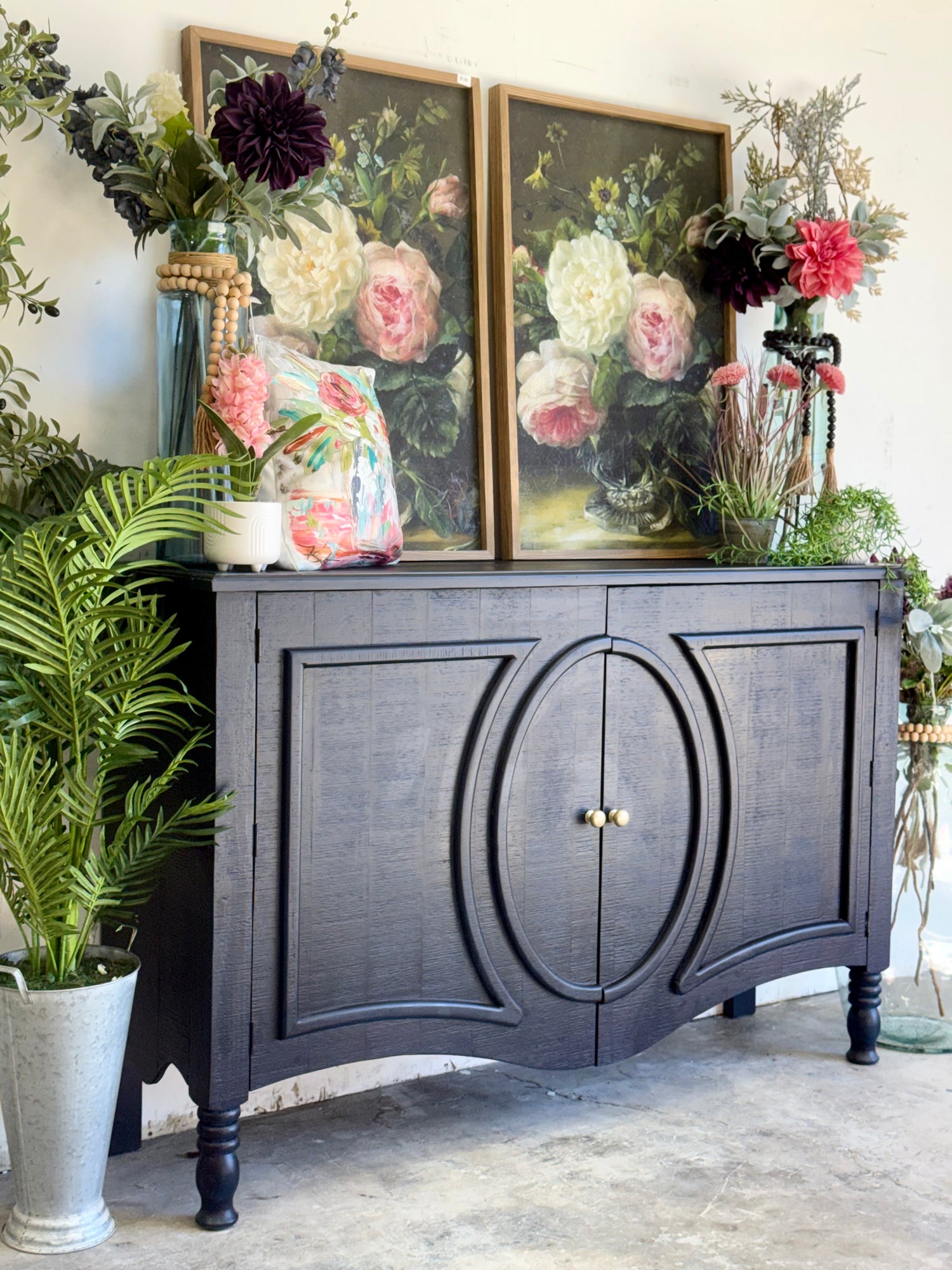 Natty Console- Midnight Blue