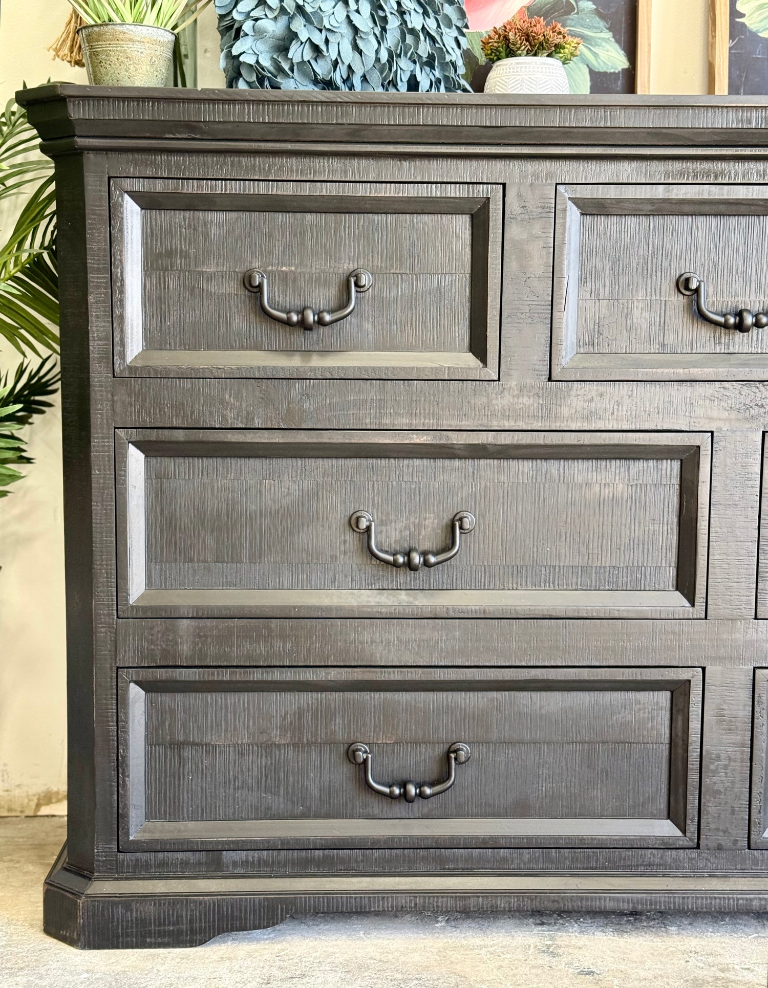 Willow Dresser-Handrubbed Black