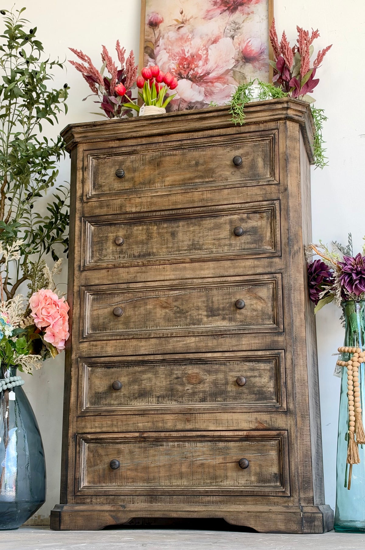 Eden Chest of Drawers-Pecan