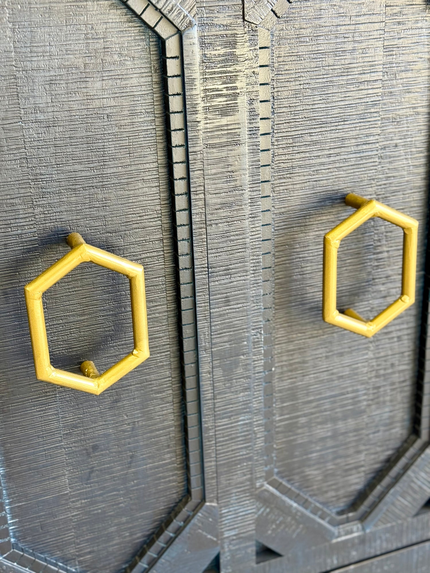 Cora Console-Deep Blue/Gold™