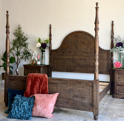 Willow King 4 Poster Bed-Honeywood™