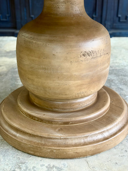 Lilly 60" Round Table-Cappaccino