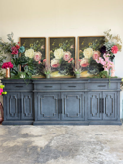 Reese 99" 6 Door Console-Blue Haze™