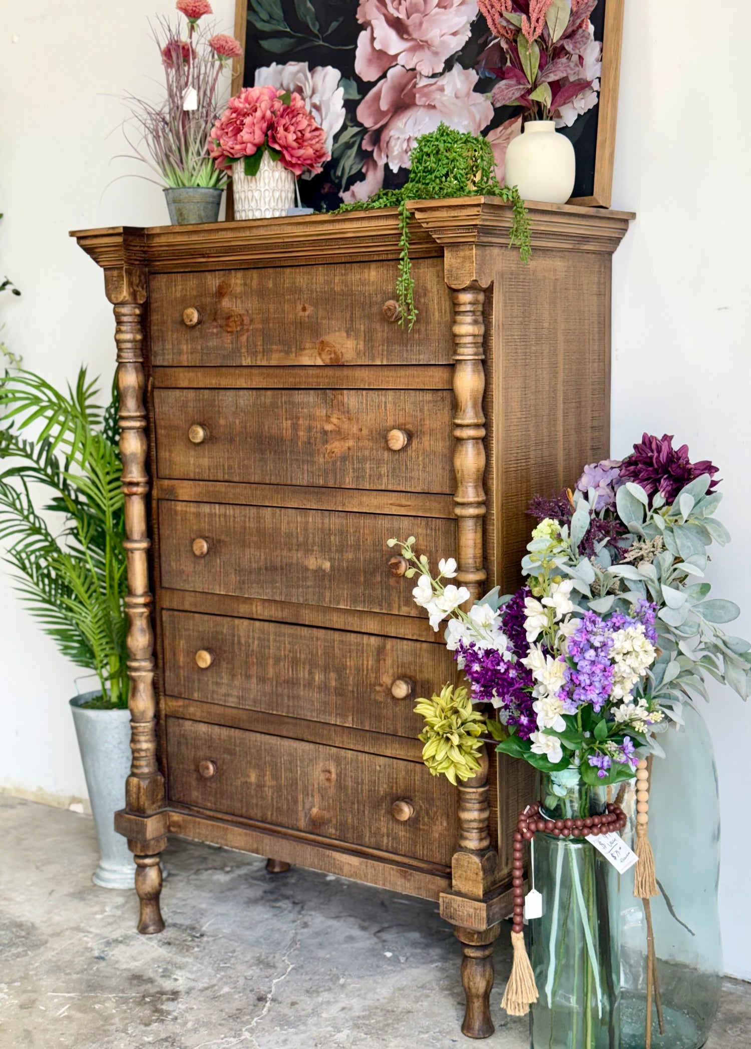 Madison Chest of Drawers-Timber