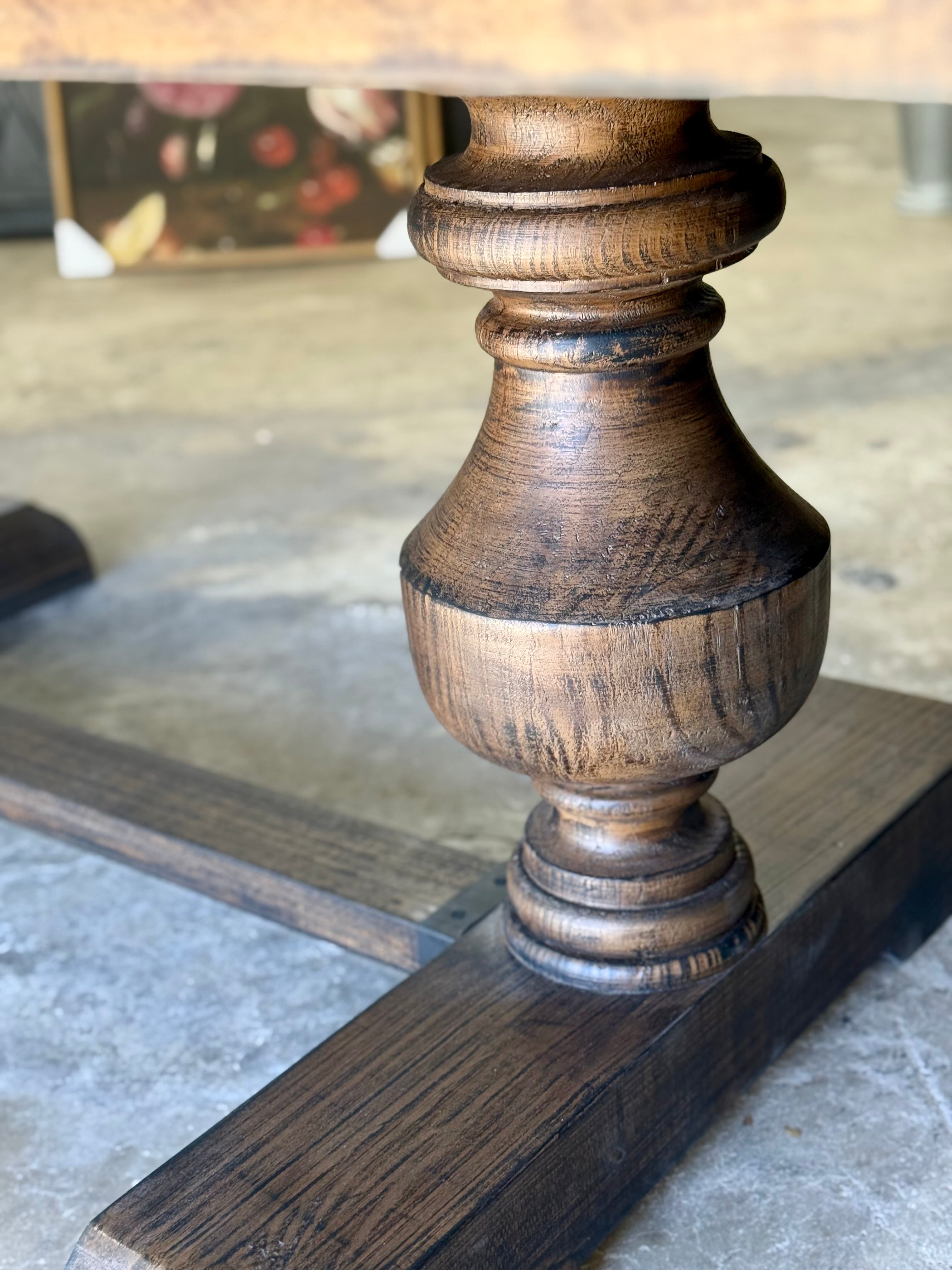 Hannah 7 Foot Dining Table-Honeywood