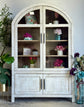 Rose Domed Vitrine-Toasted Wheat/Cappuccino