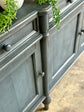 Celine 4 Door Console-Blue Haze