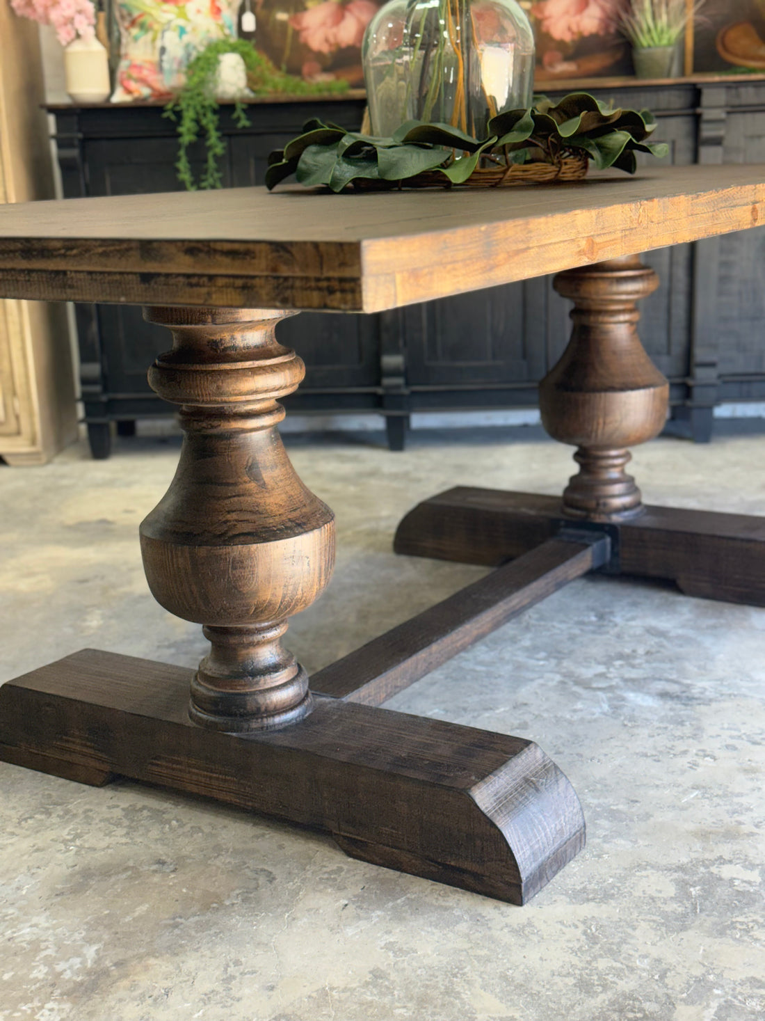 Hannah 7 Foot Dining Table-Honeywood