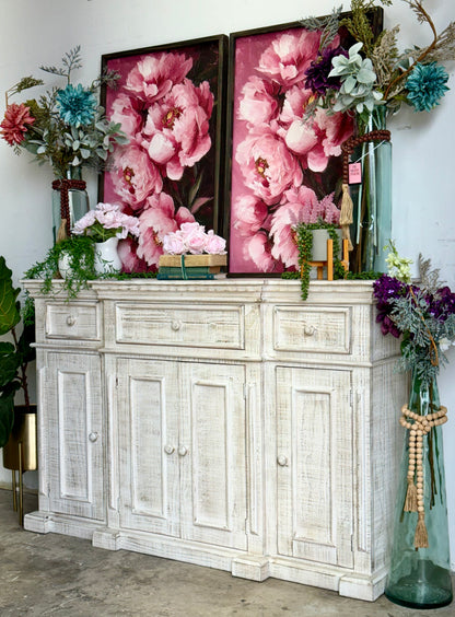 Lindsey 4-Door Console-Toasted Wheat