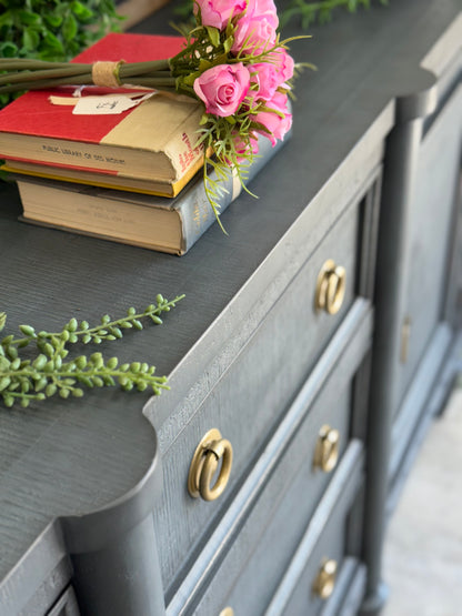 Juliette Console-Blue Haze™/Gold
