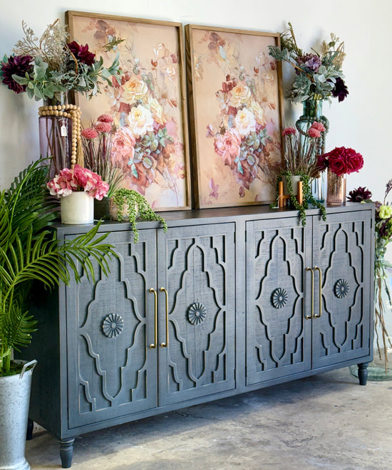 Celeste 4 Door console- Blue Haze