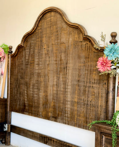 Adele King Bed- Honeywood