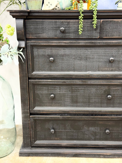 Jasmine Dresser-Handrubbed Black