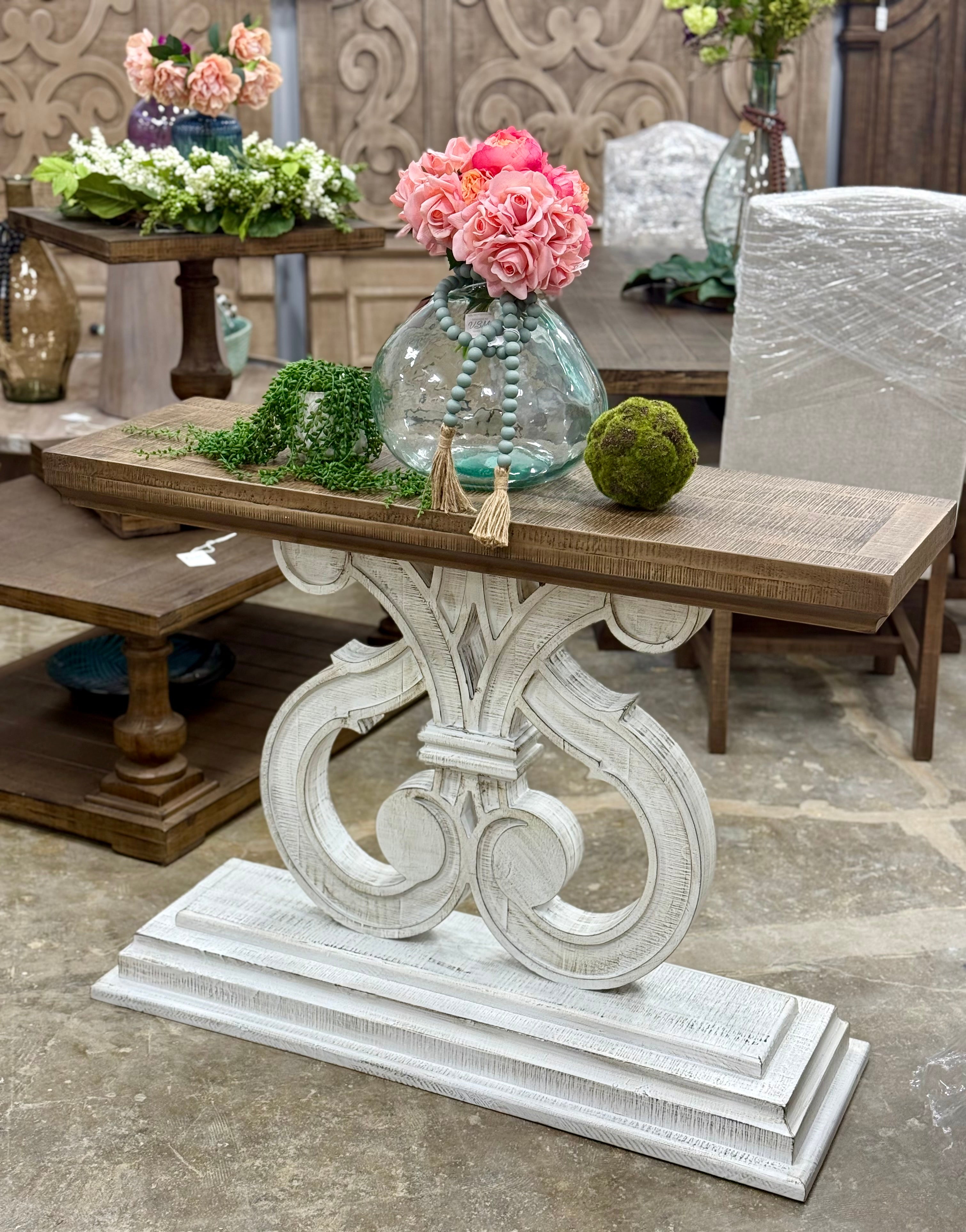 Harp Entryway-White Wheat/Sandstone