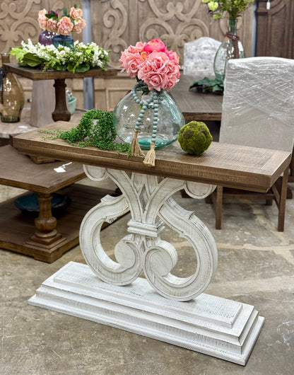 Harp Entryway-White Wheat/Sandstone