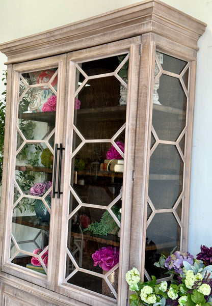 Eden Vitrine-Soft Drift/Honeywood™