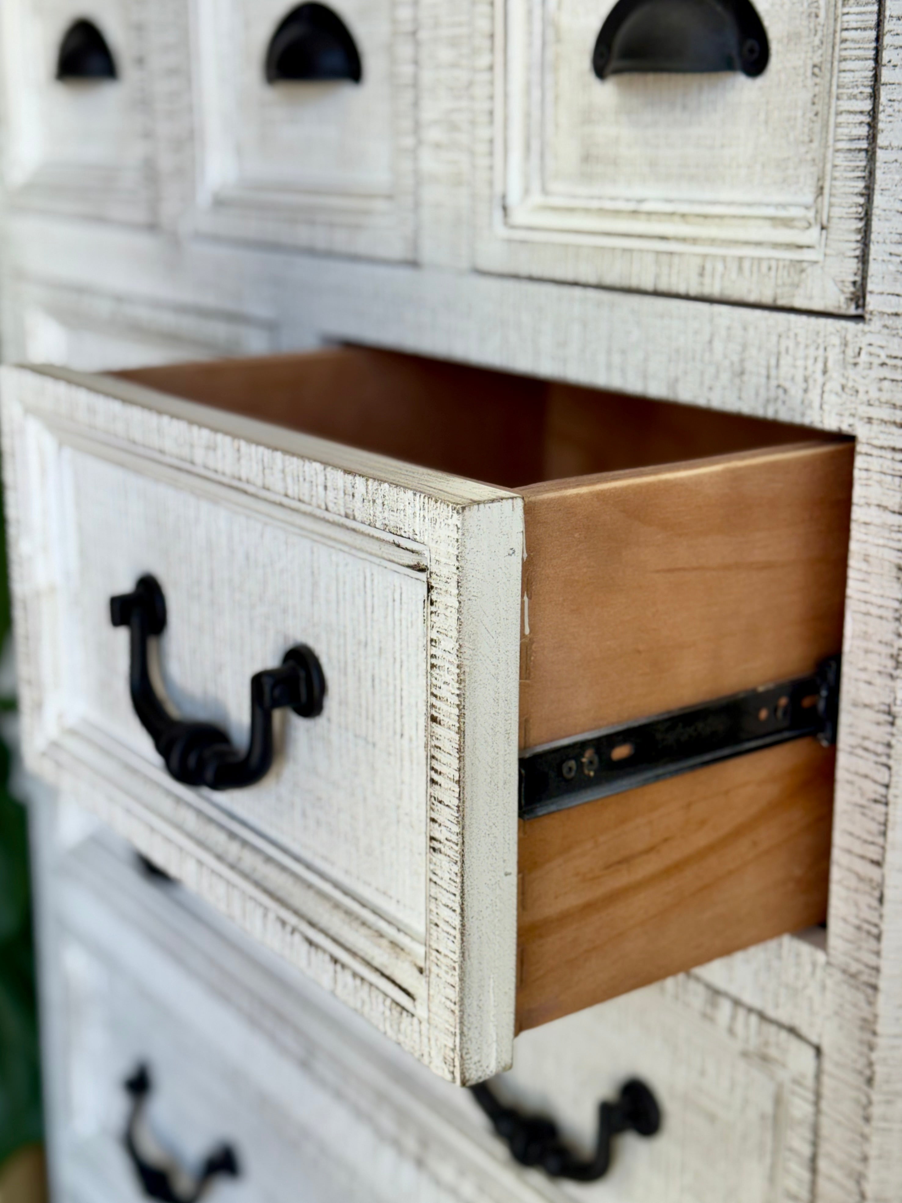 Harper Chest of Drawers- White Wheat/Honeywood™