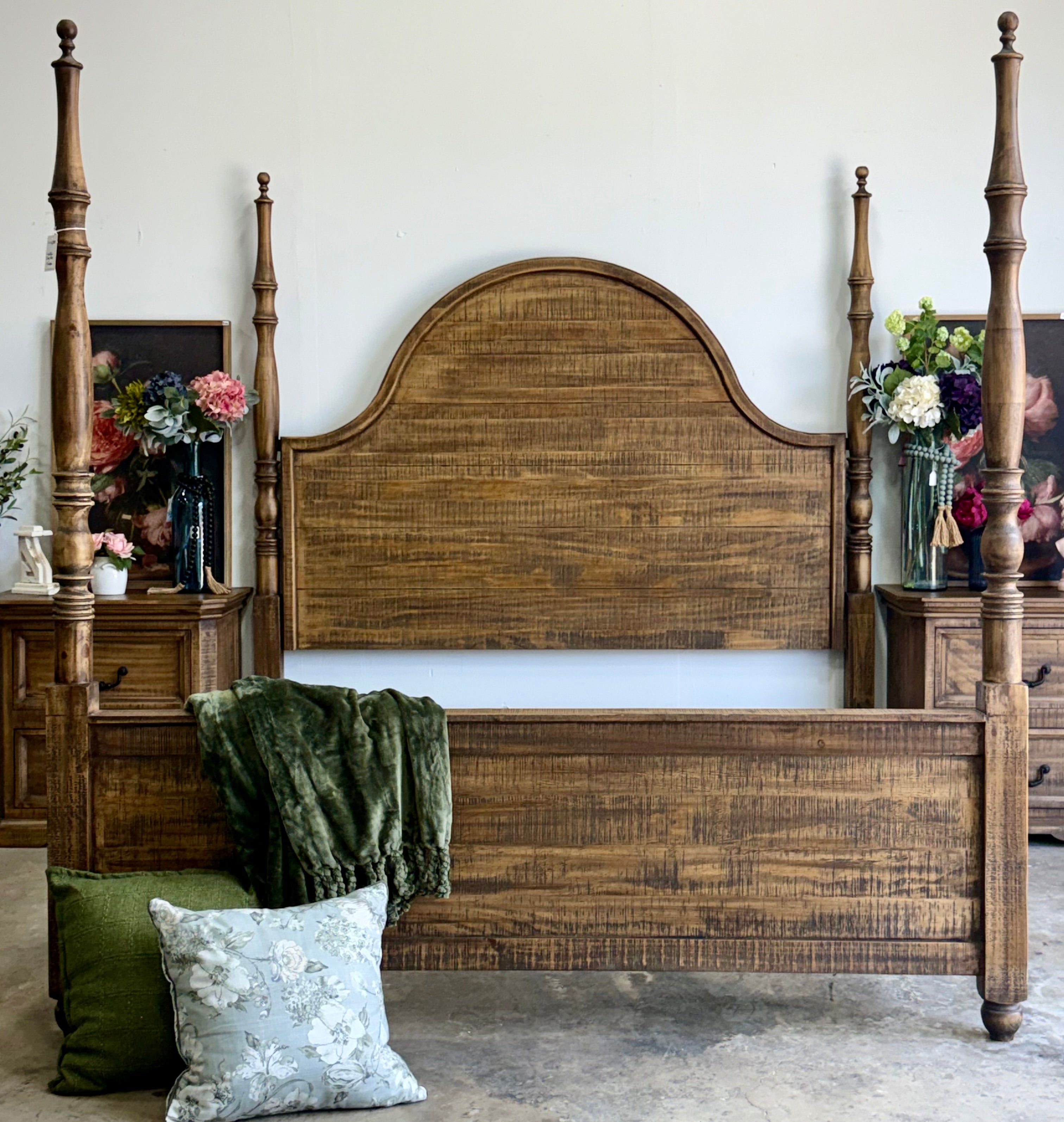 Willow King 4 Poster Bed-Timber™