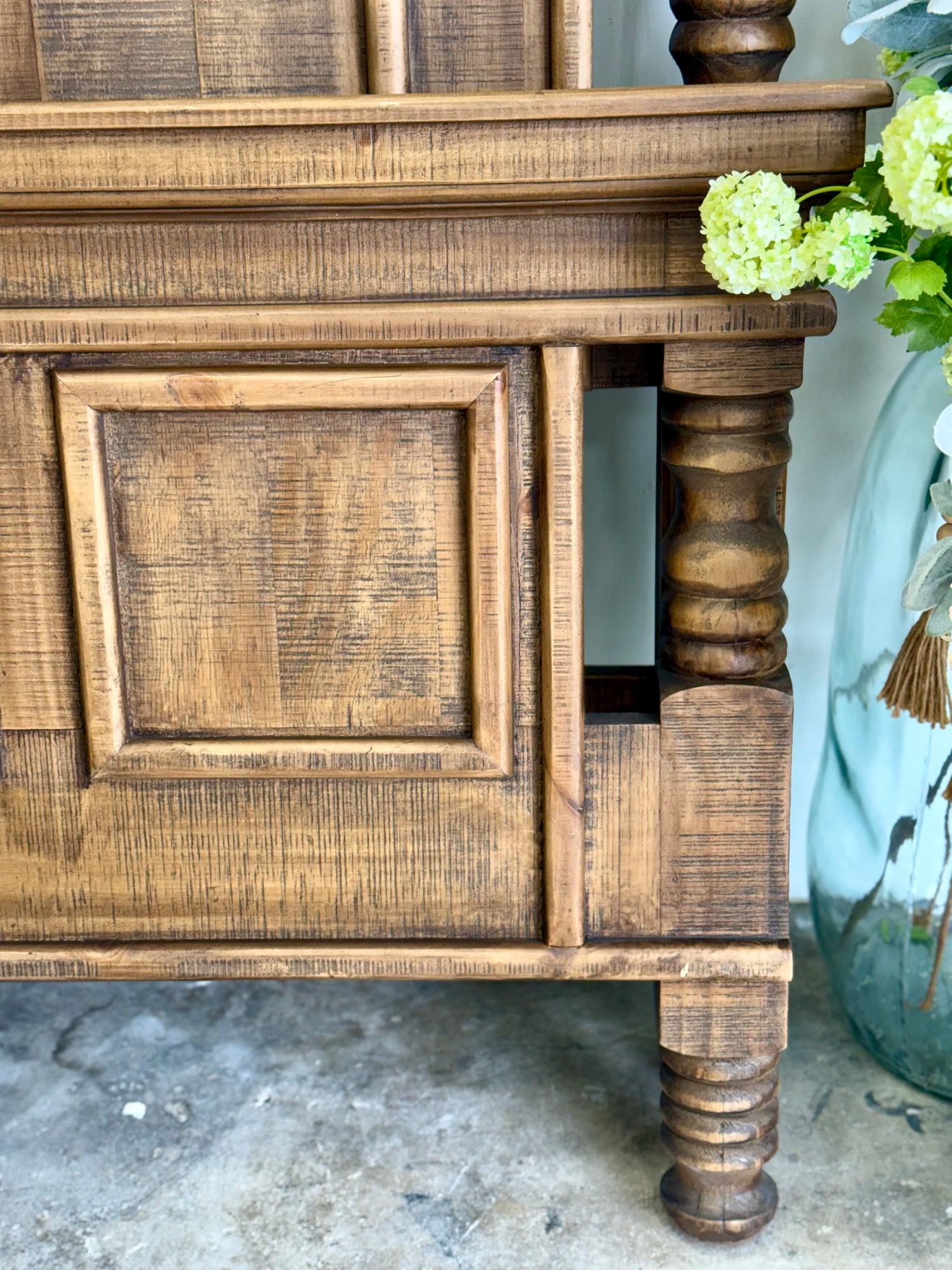 Madison Queen Bed-Timber