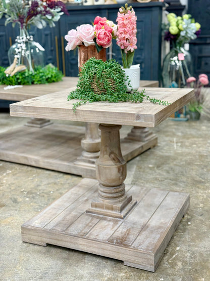 Brooklyn Side Table-Soft Drift