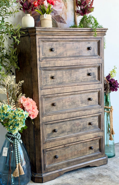 Eden Chest of Drawers-Pecan