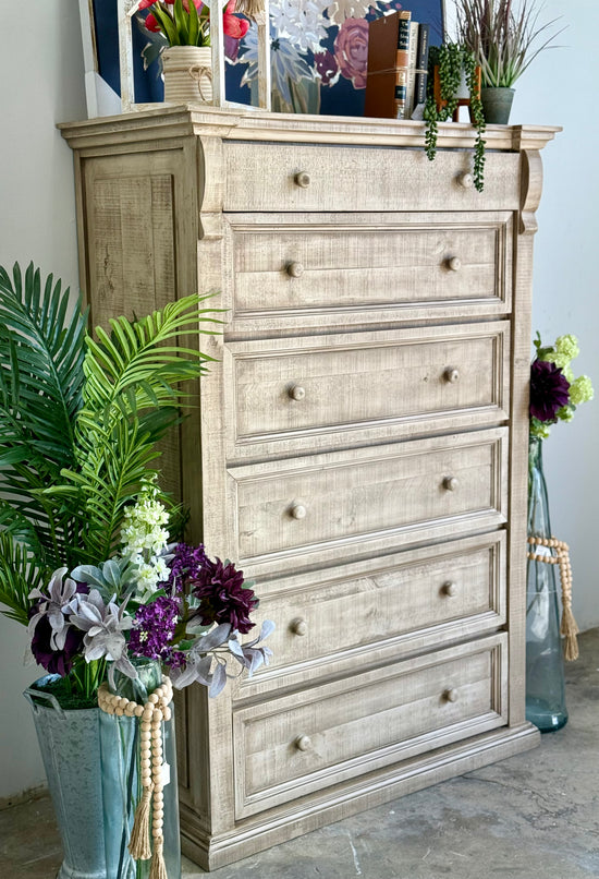 Jasmine Chest of Drawers-Dove