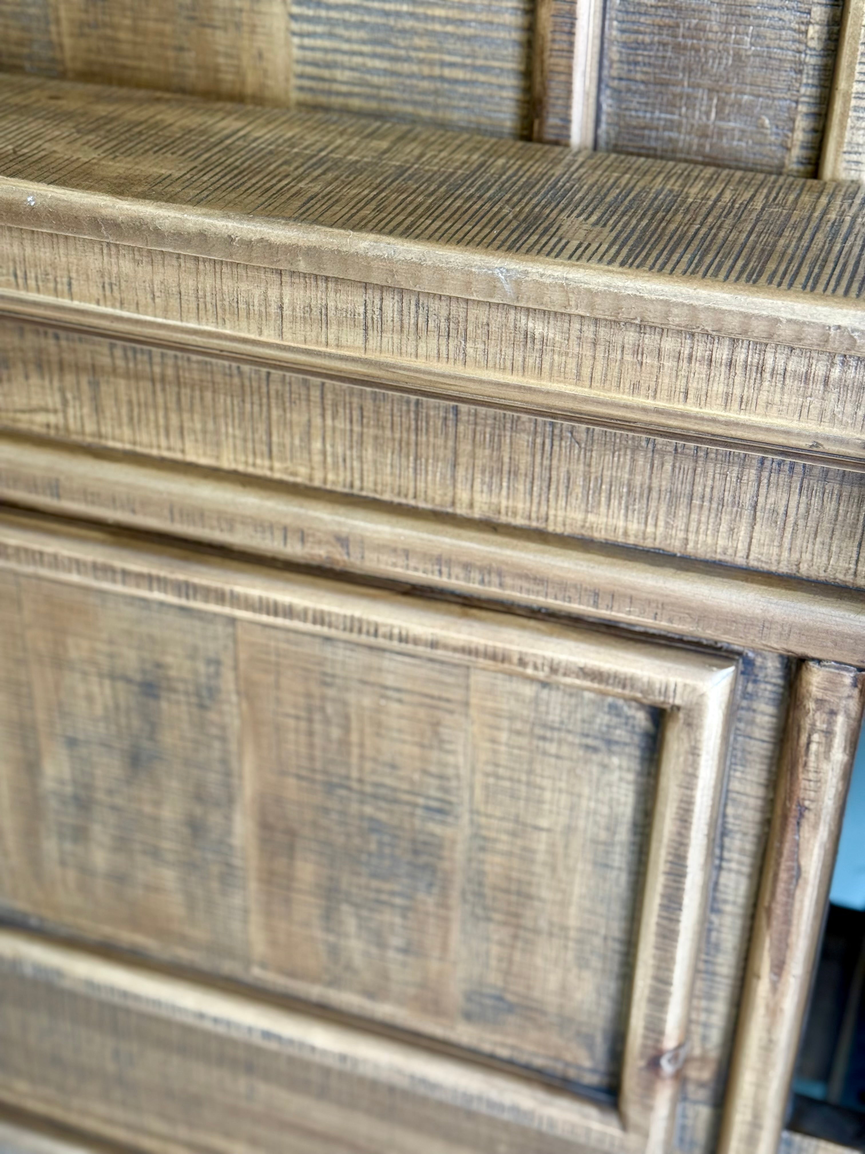 Madison King Bed-Timber
