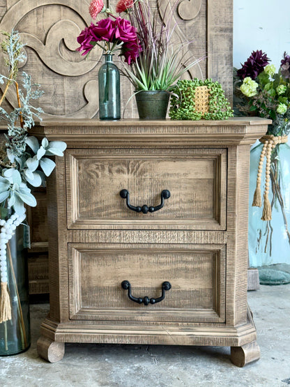 Harper Nightstand- Sandstone