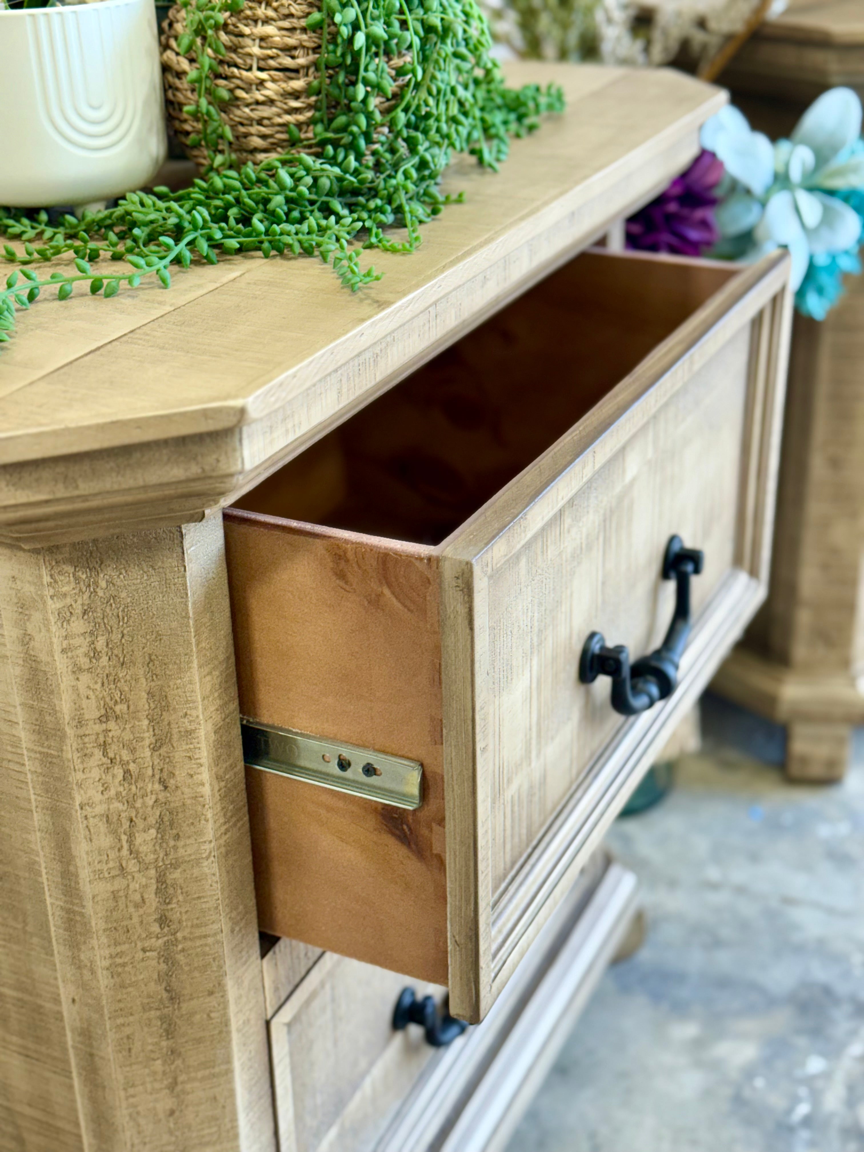 Harper Nightstand- Cappuccino