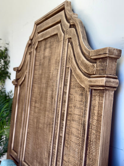 Eden Queen Bed-Sandstone