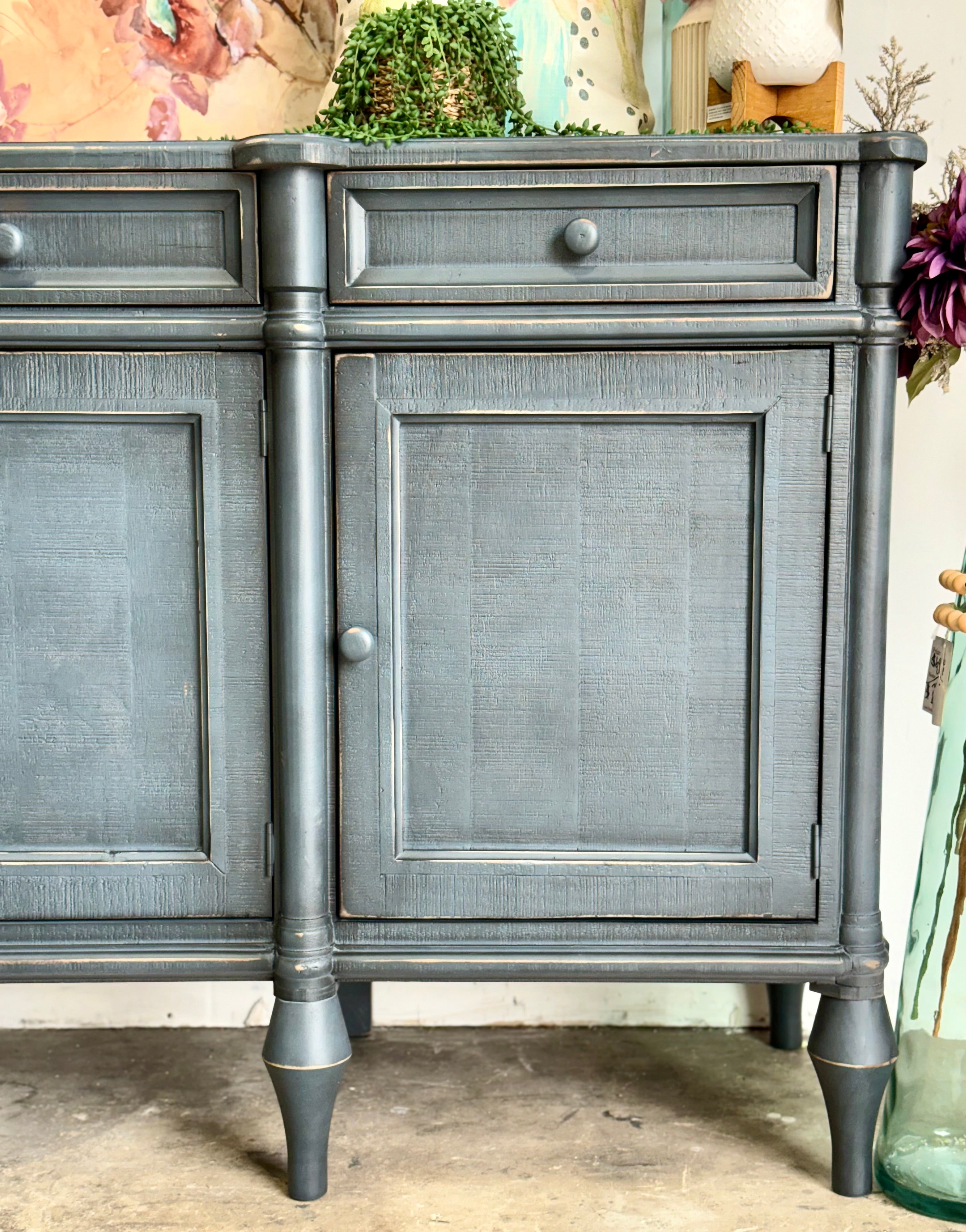 Celine 4 Door Console-Blue Haze™