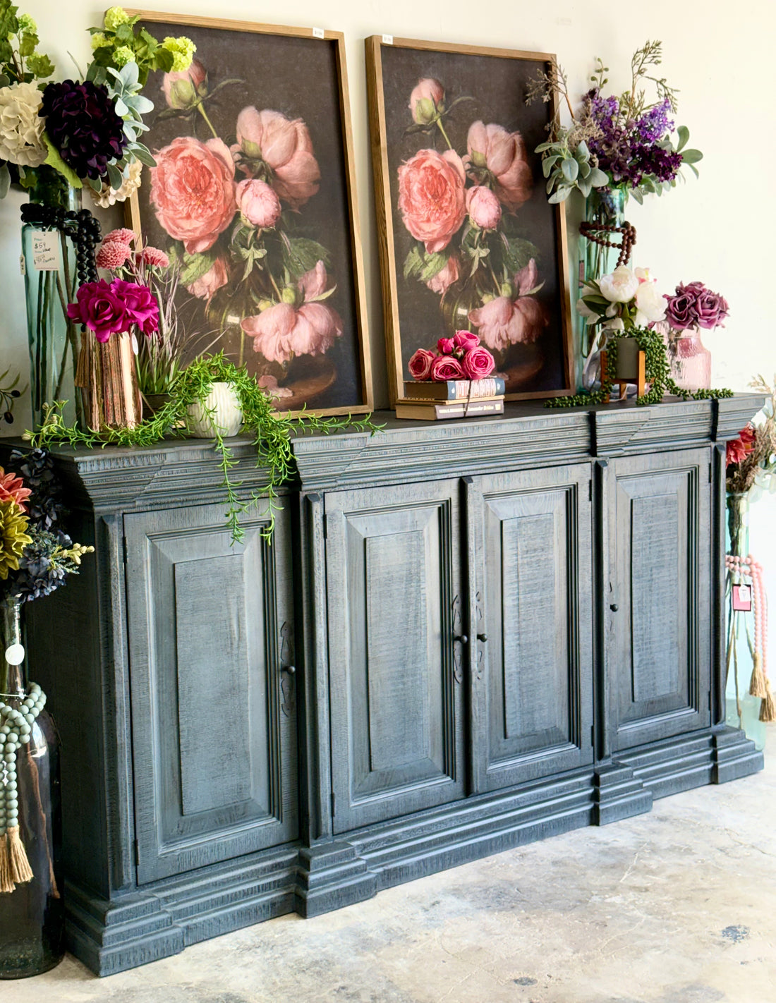 Brianna 4 Door Console-Blue Dusk™