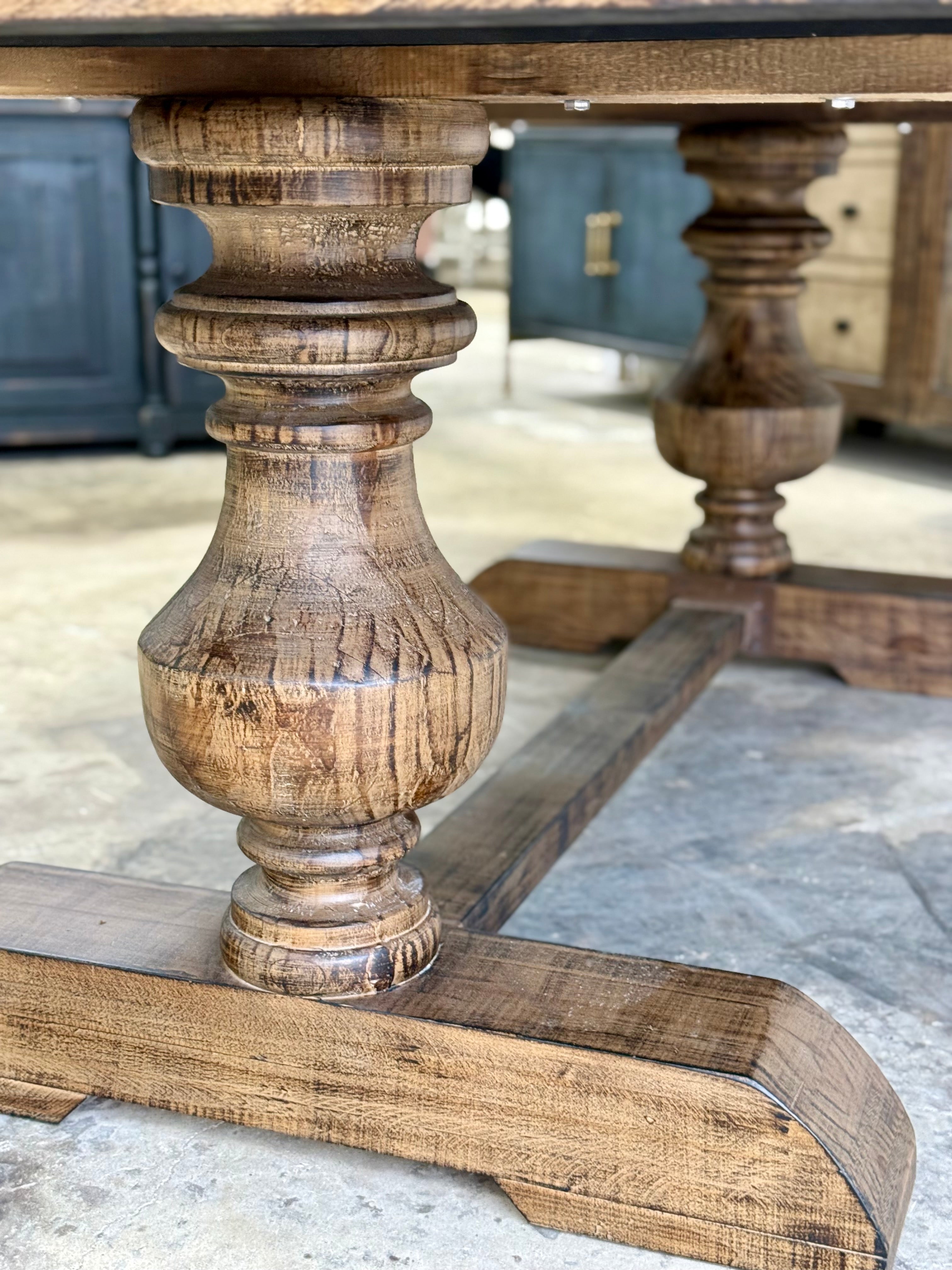 Hannah 7 Foot Dining Table Set With Chairs-Honeywood™