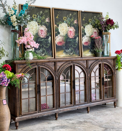 Colette 6 Door Console-Honeywood/Dove