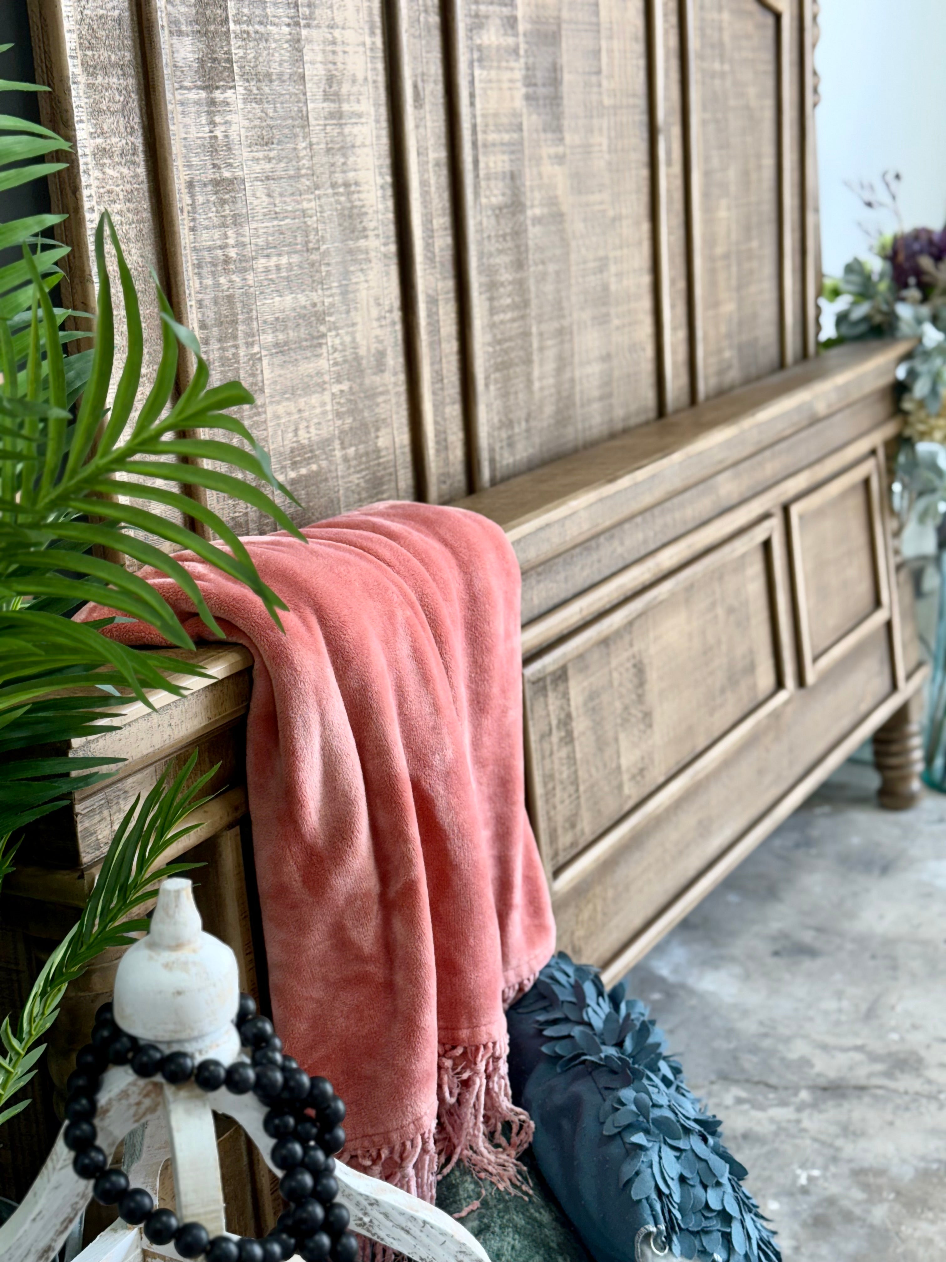 Madison King Bed-Sandstone