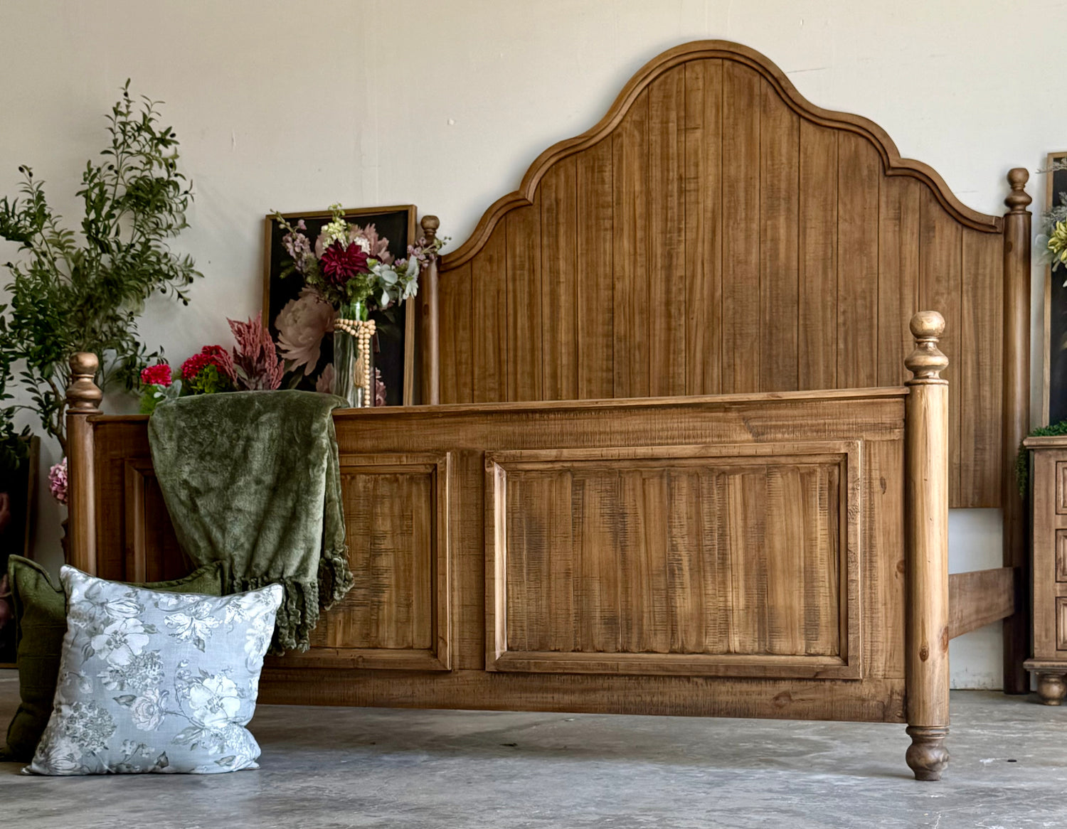 Adele King Bed- Timber™