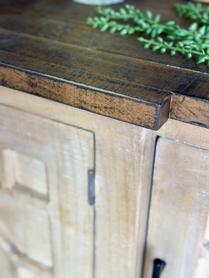 Michelle Console-Soft Drift/Honeywood