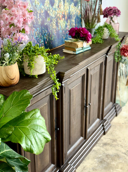 Brianna 4 Door Console-Cinderwood™